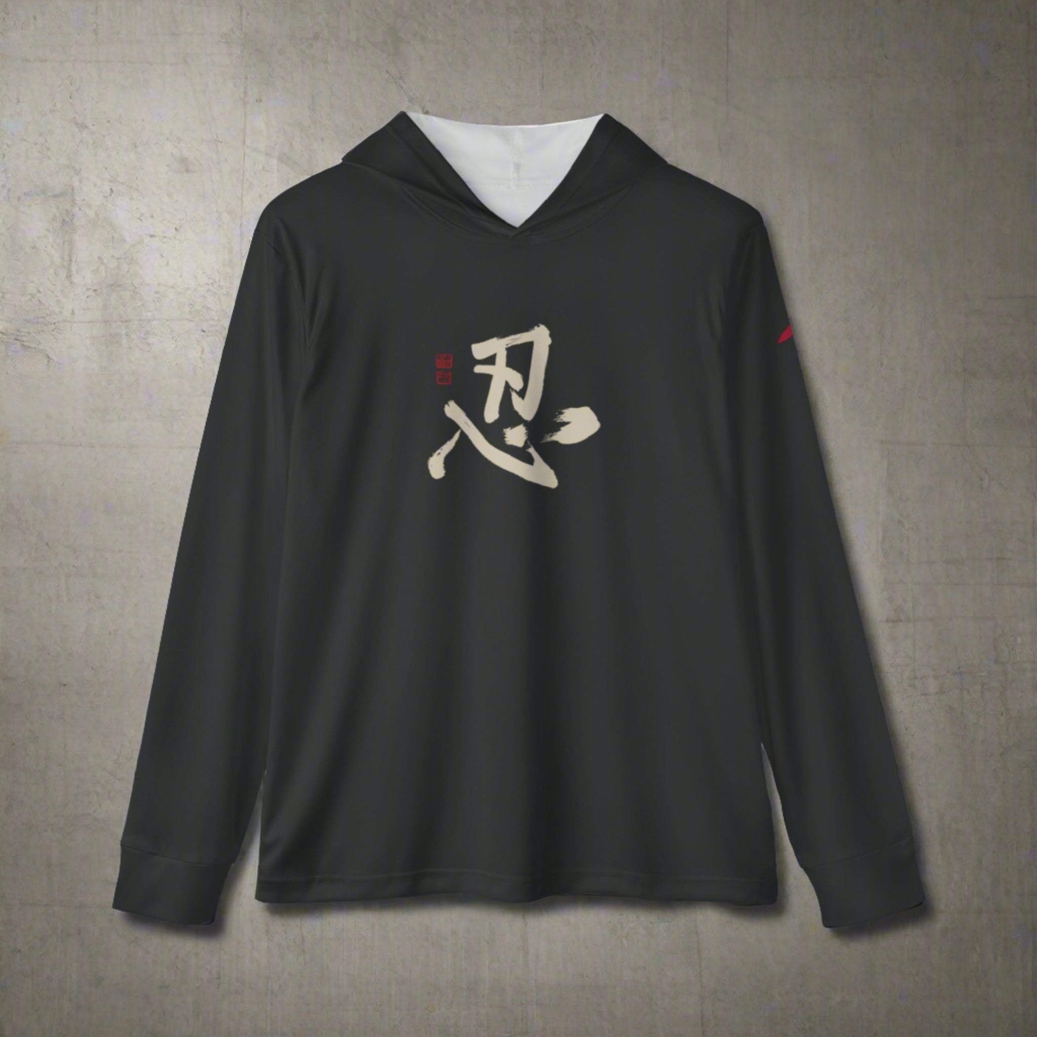 a flat hoodie