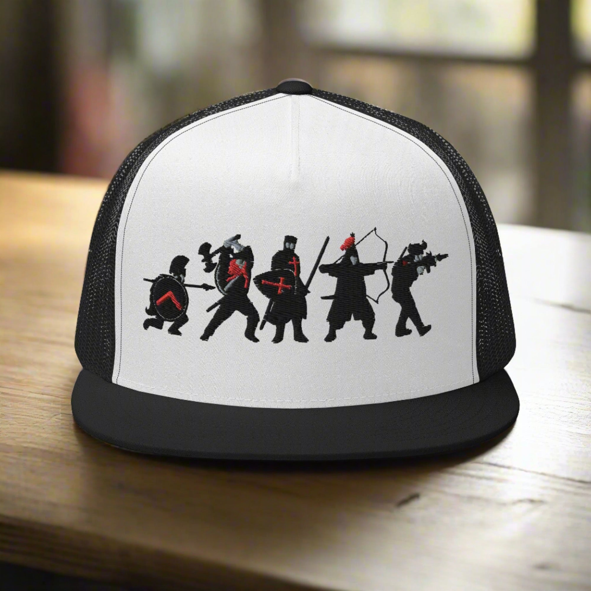 a trucker cap