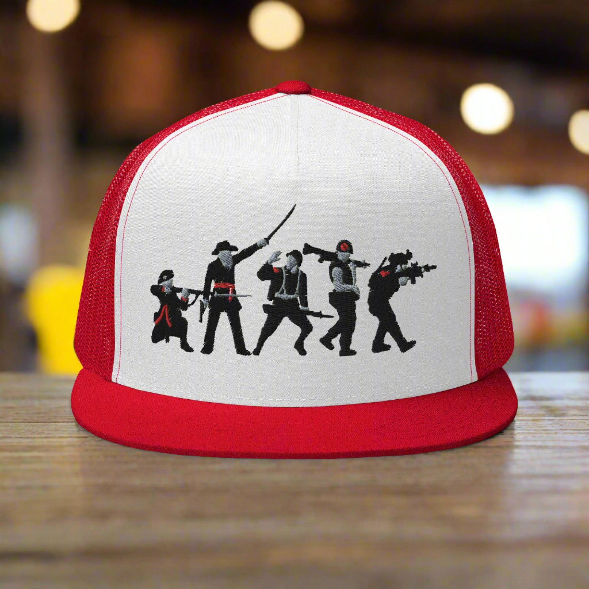 a trucker hat