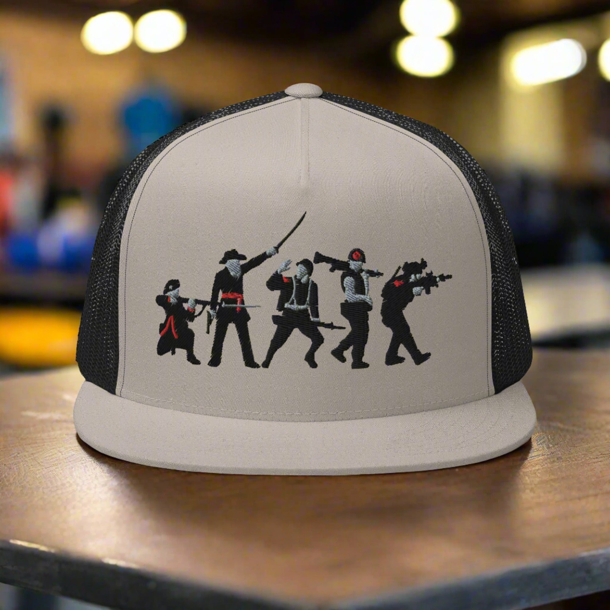 a trucker hat