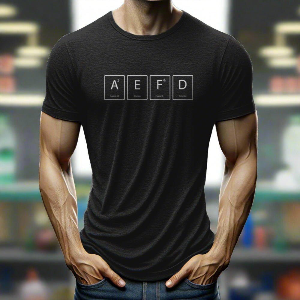 man wearing a t-shirt