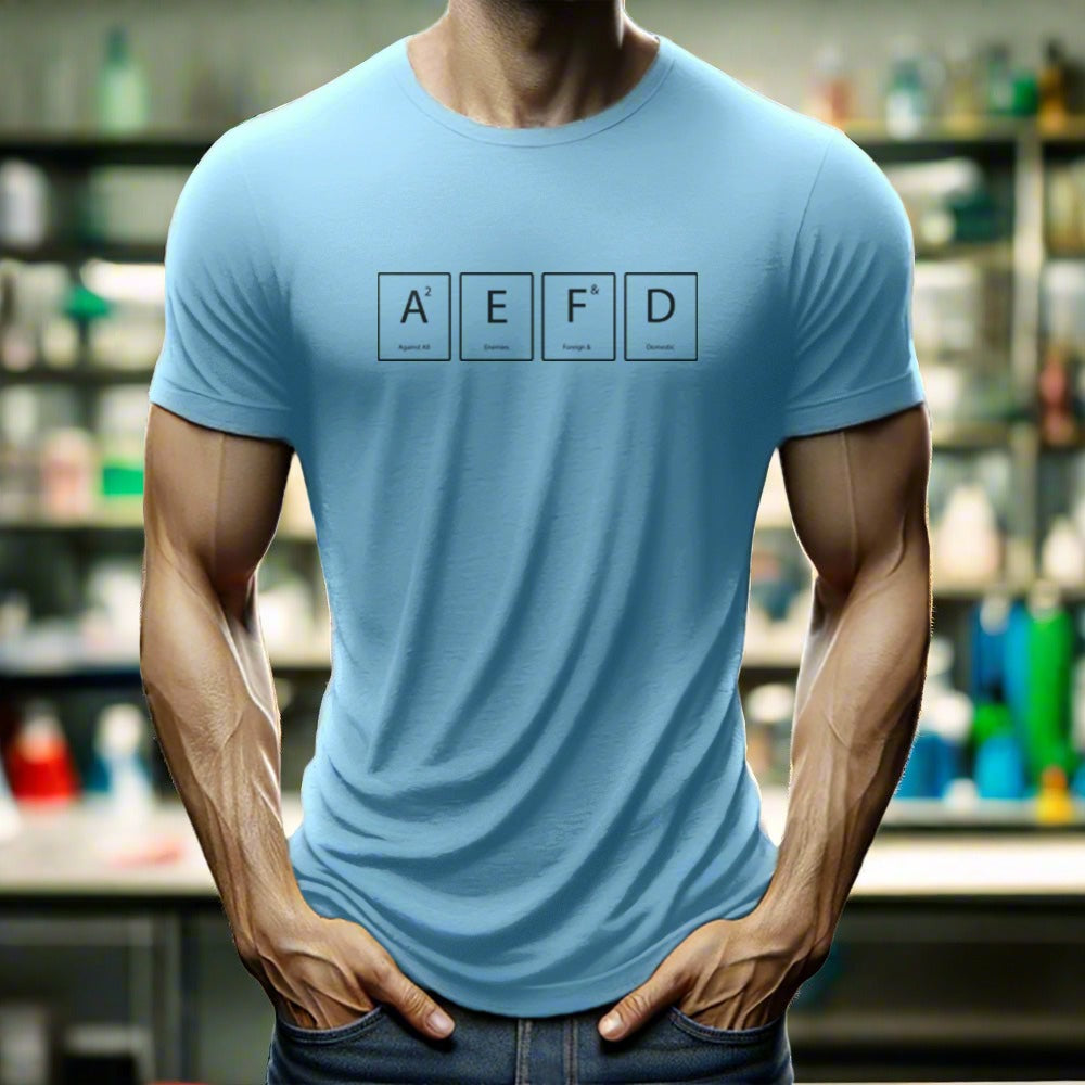 man wearing a t-shirt