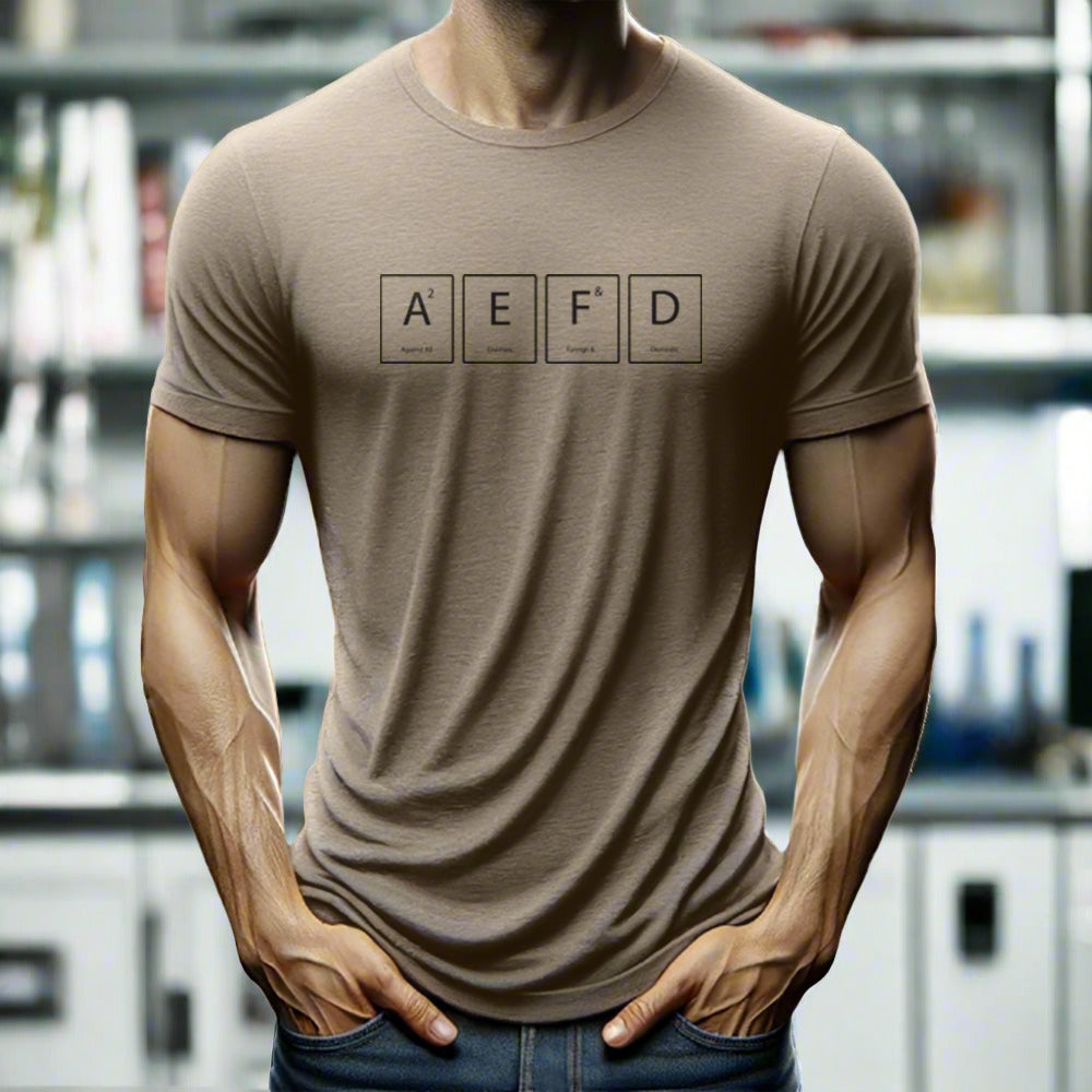 man wearing a t-shirt