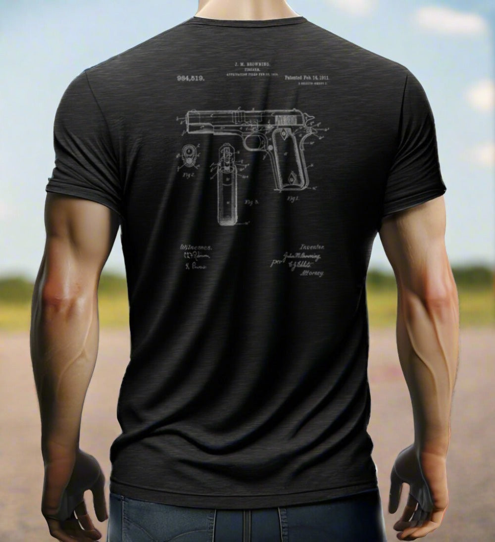 man wearing a t-shirt