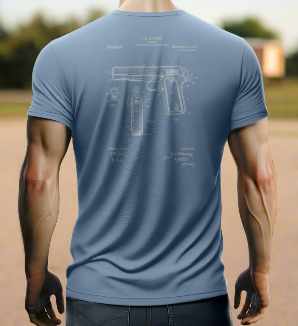 man wearing a t-shirt