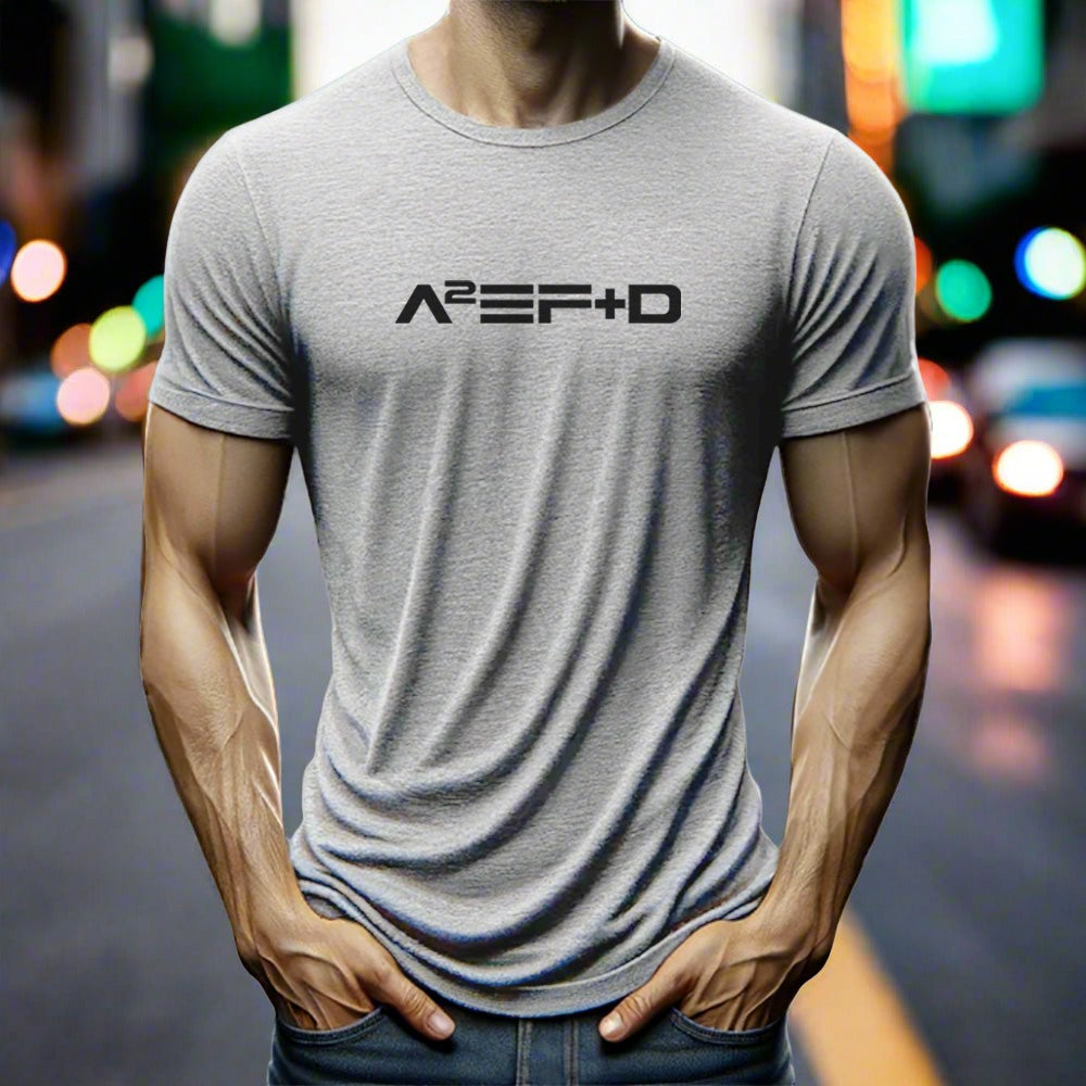 man wearing a t-shirt