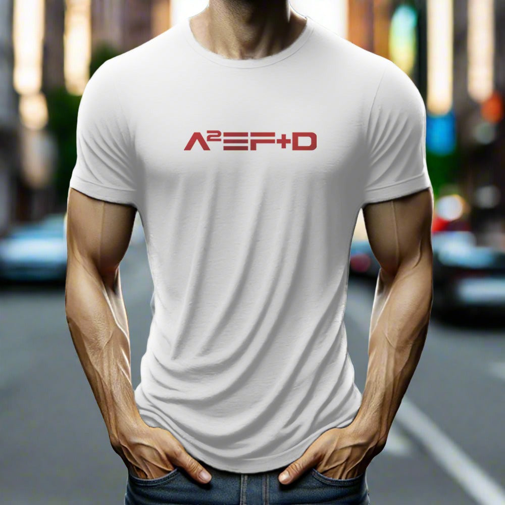 man wearing a t-shirt