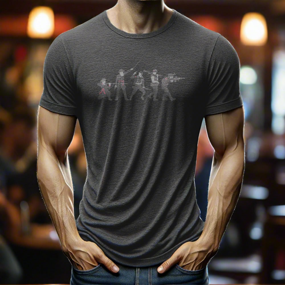 man wearing a t-shirt