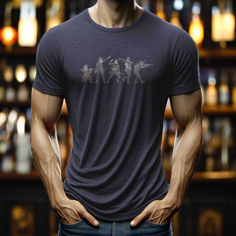 man wearing a t-shirt