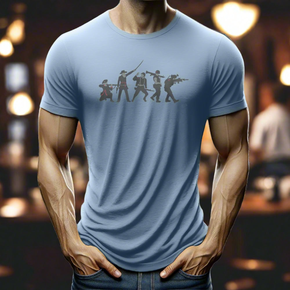 man wearing a t-shirt