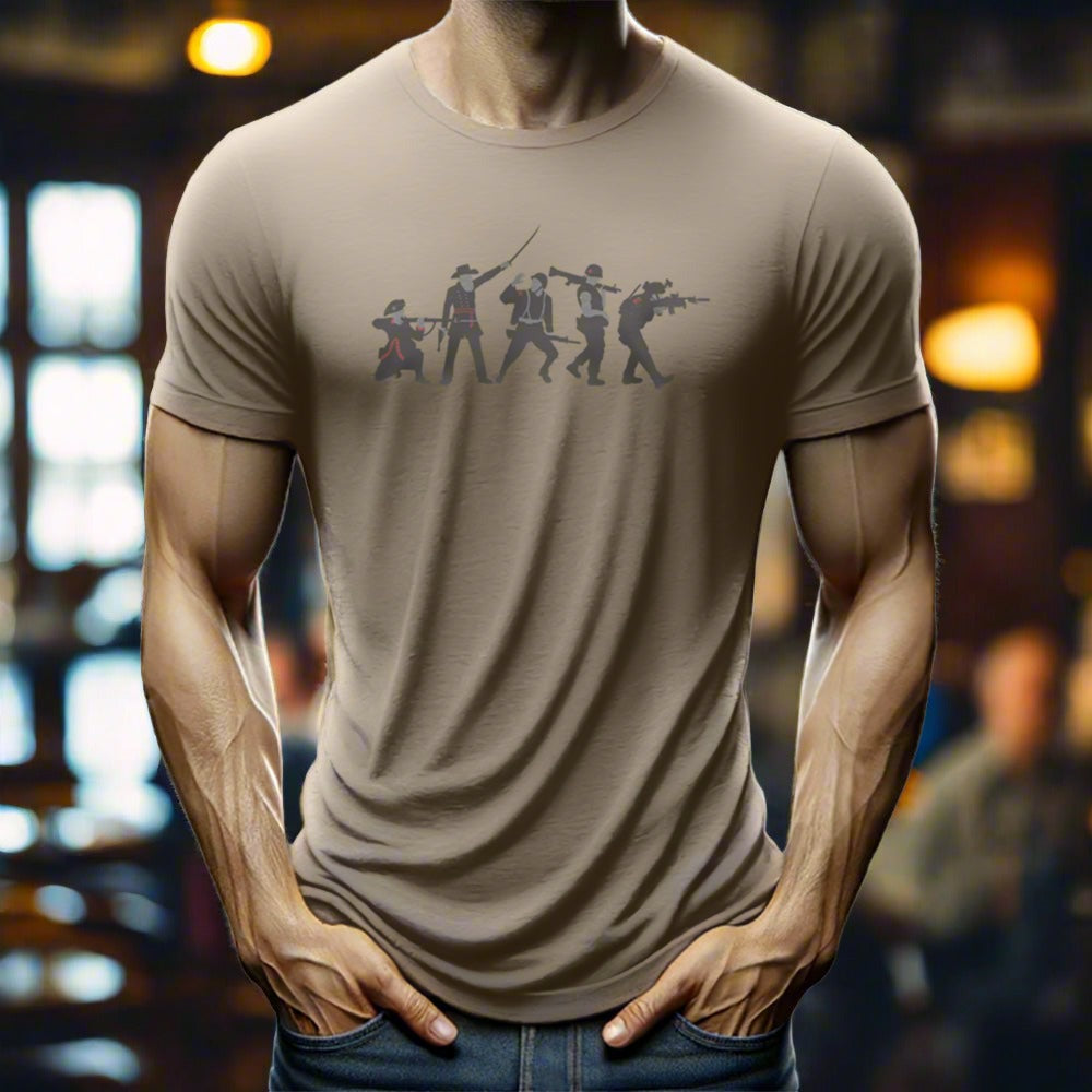 man wearing a t-shirt