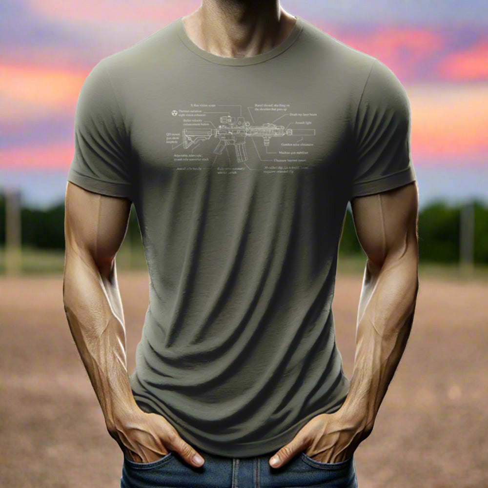 man wearing a t-shirt