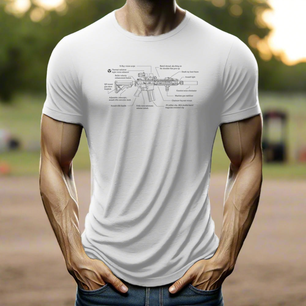 man wearing a long sleeve t-shirt