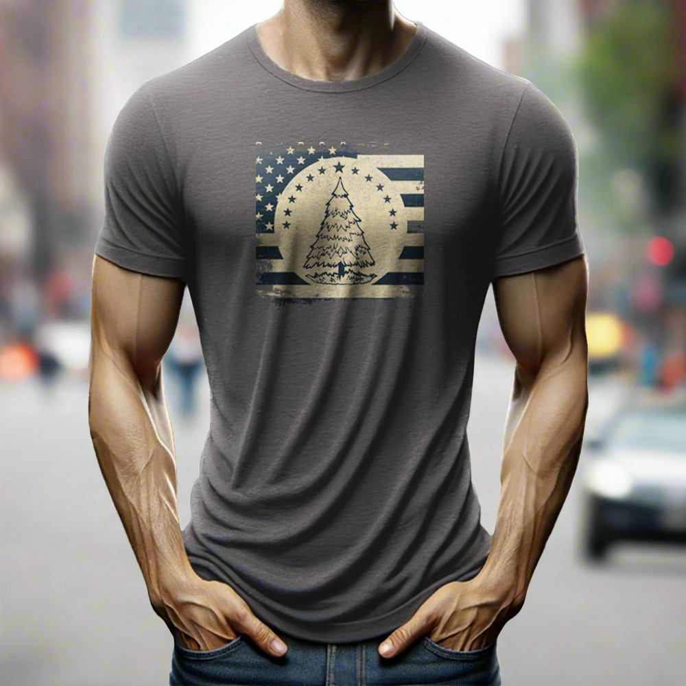 man wearing a t-shirt