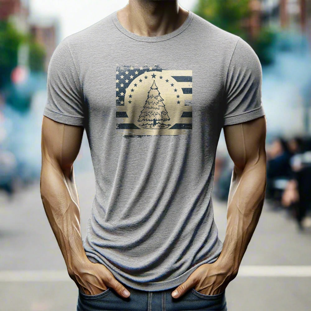 man wearing a t-shirt