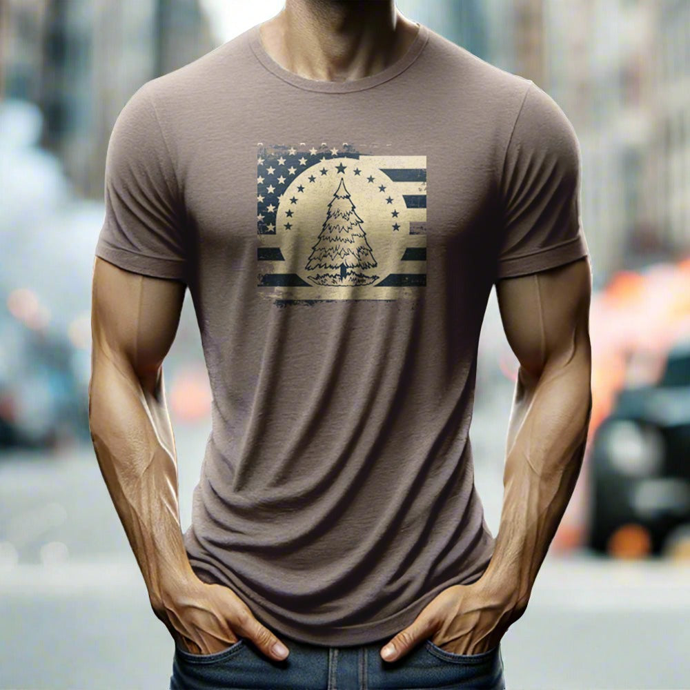 man wearing a t-shirt
