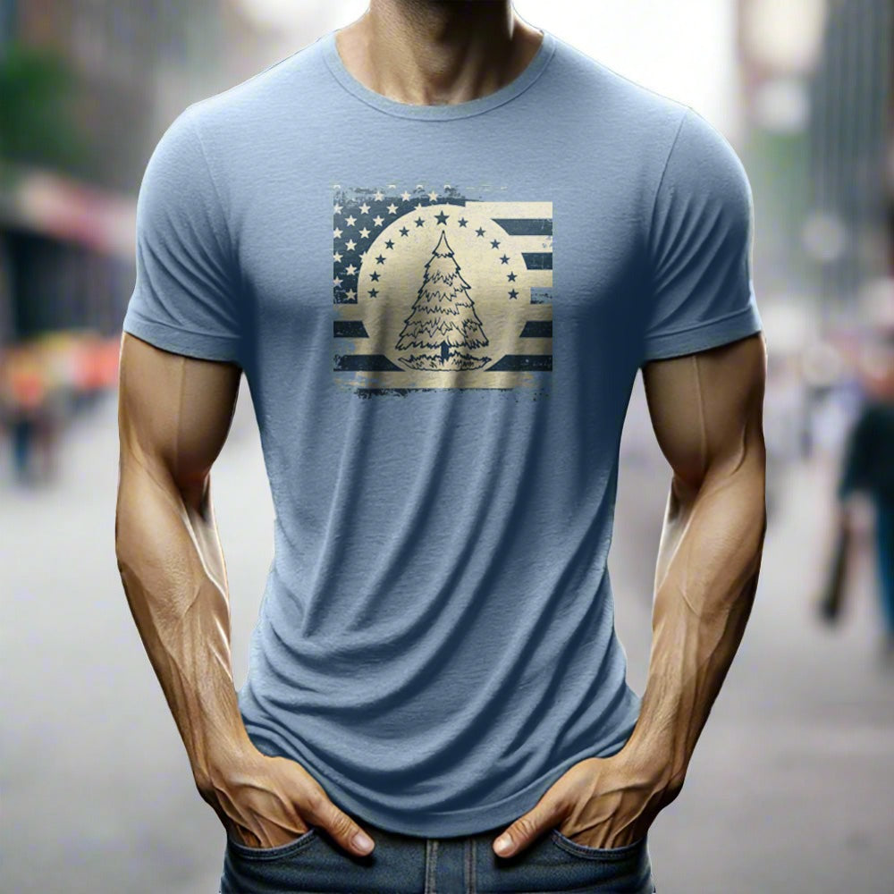 man wearing a t-shirt