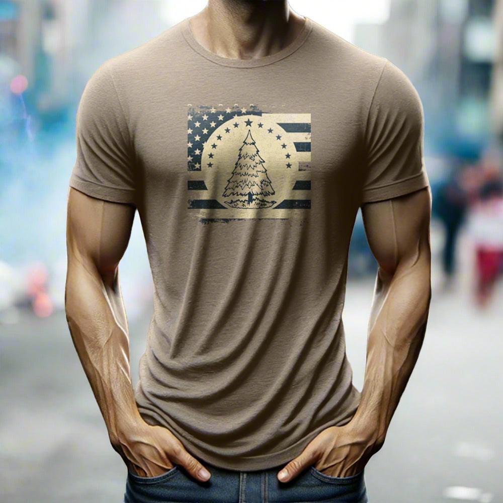 man wearing a t-shirt