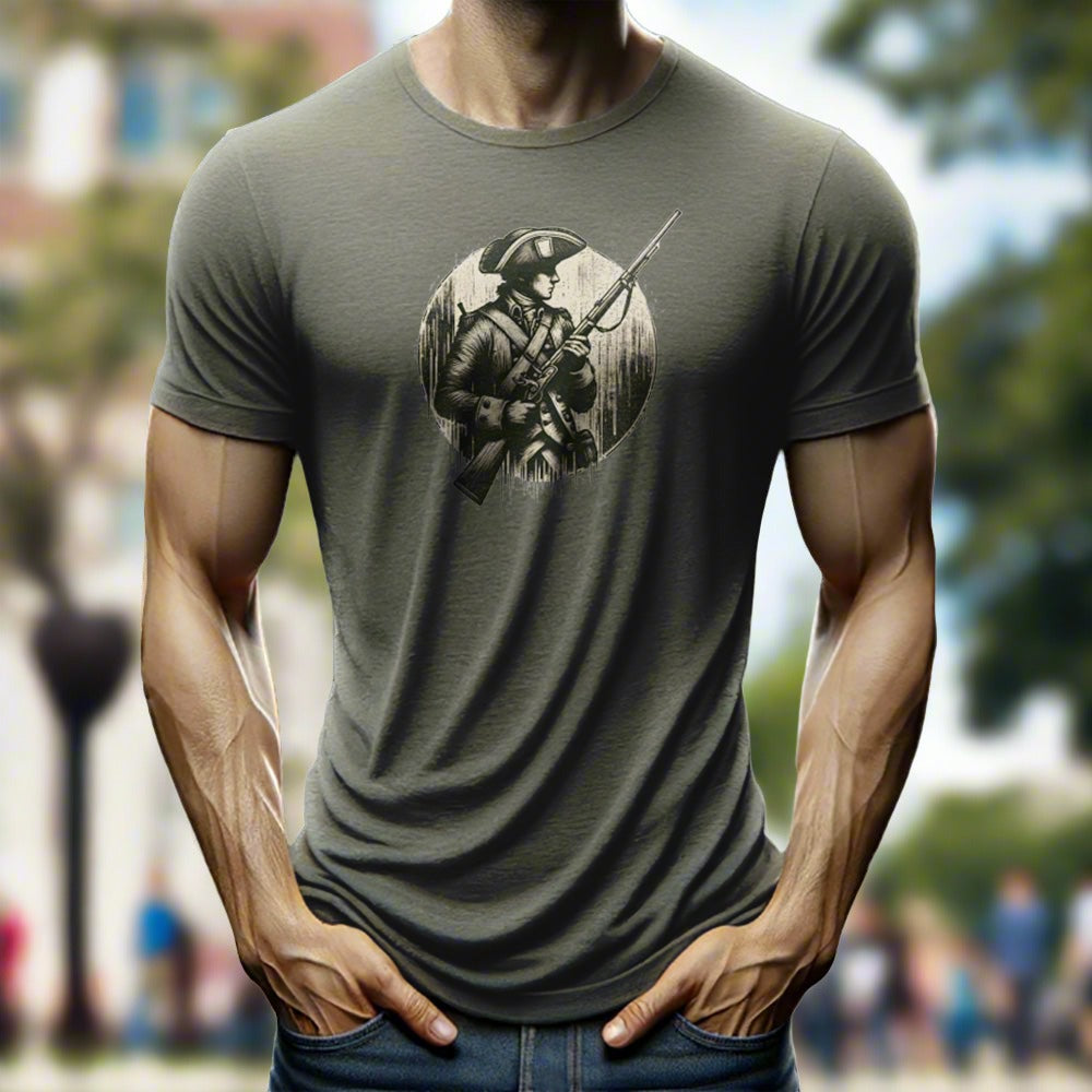 man wearing a t-shirt
