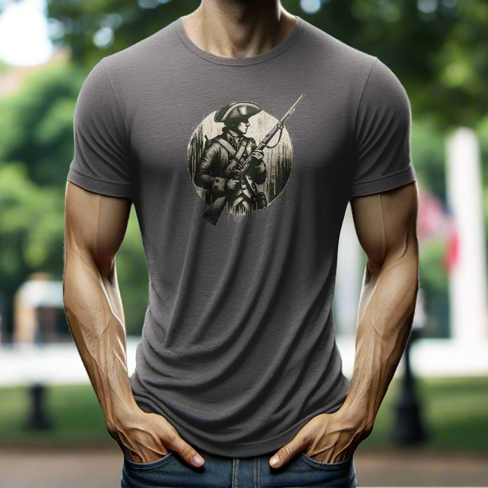 man wearing a t-shirt