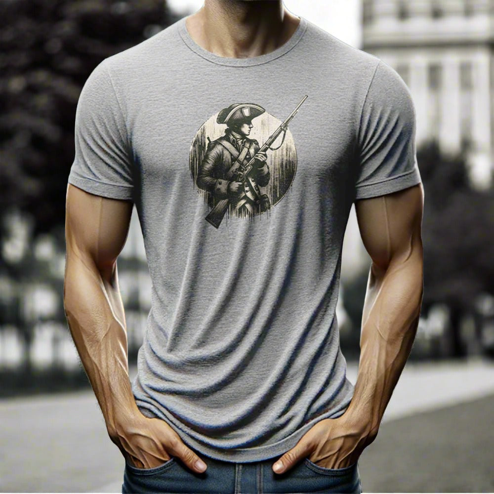 man wearing a t-shirt