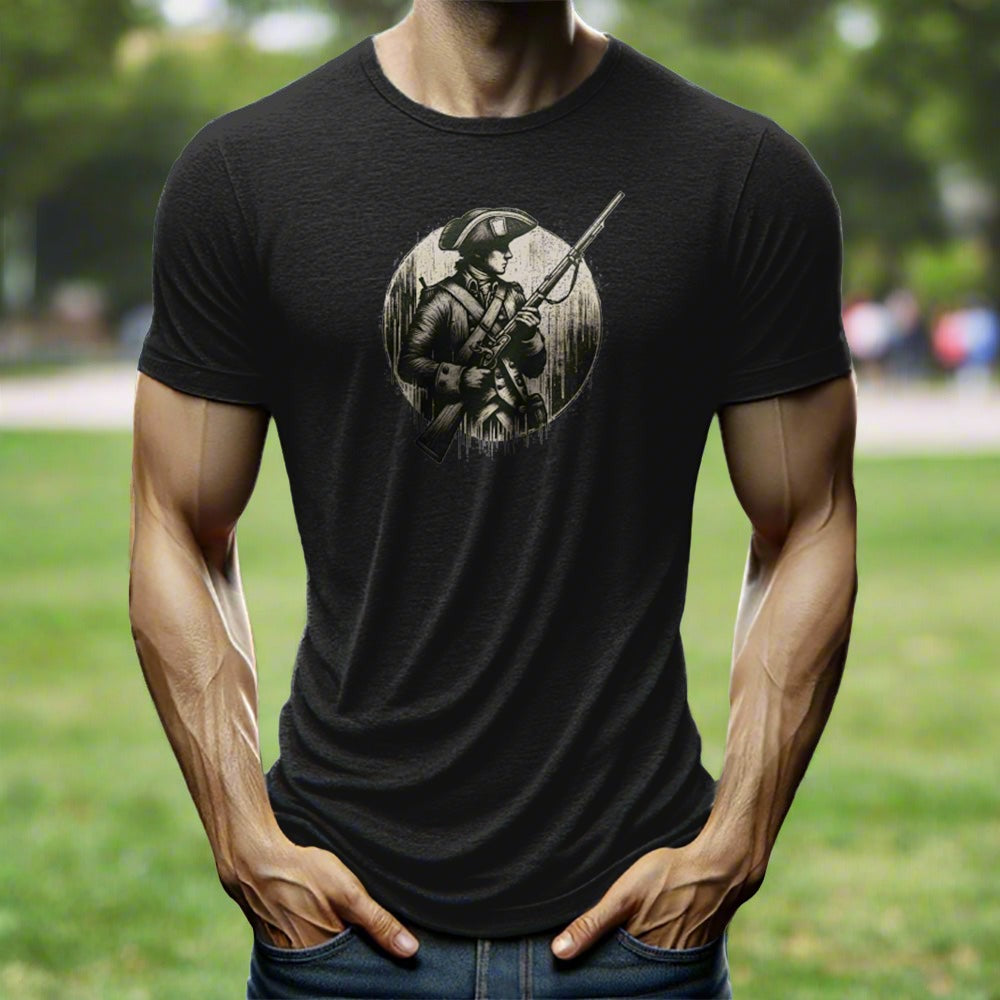 man wearing a t-shirt
