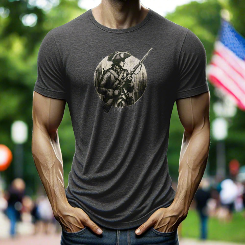 man wearing a t-shirt