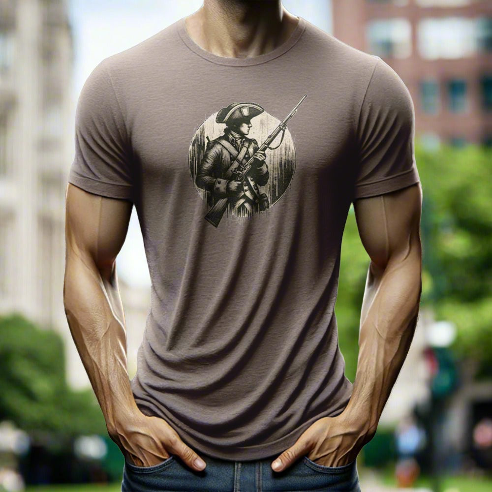 man wearing a t-shirt