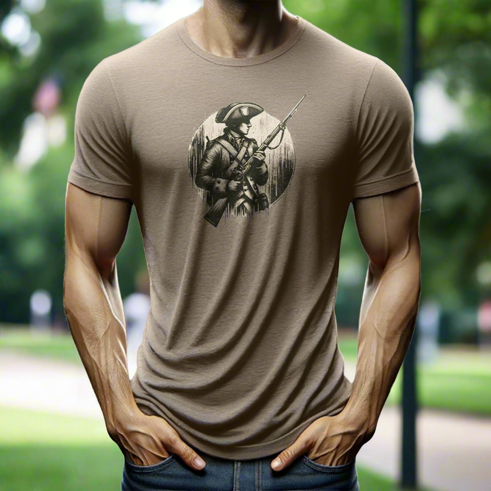 man wearing a t-shirt