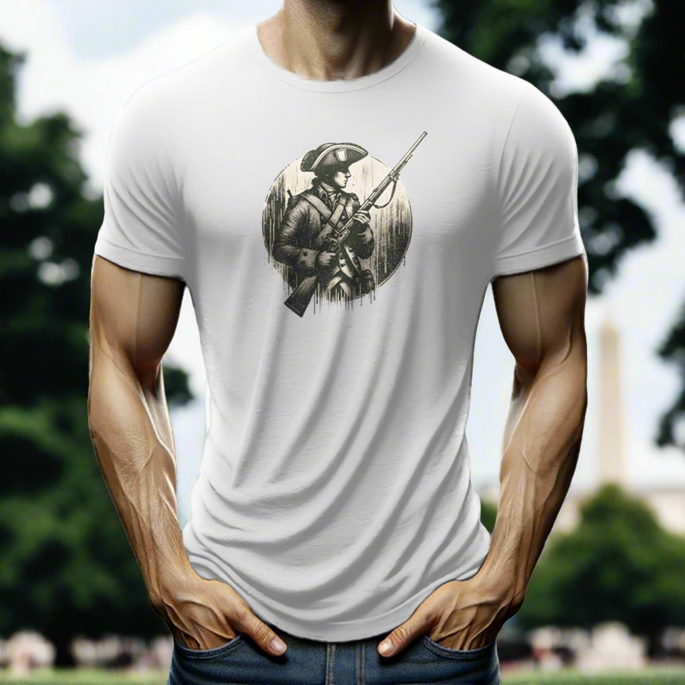 man wearing a t-shirt