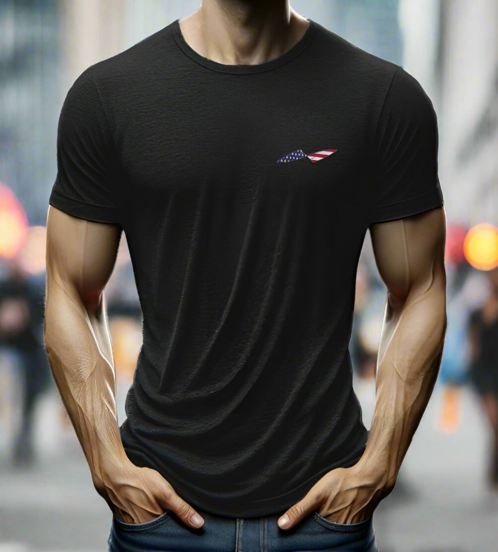 man wearing a t-shirt