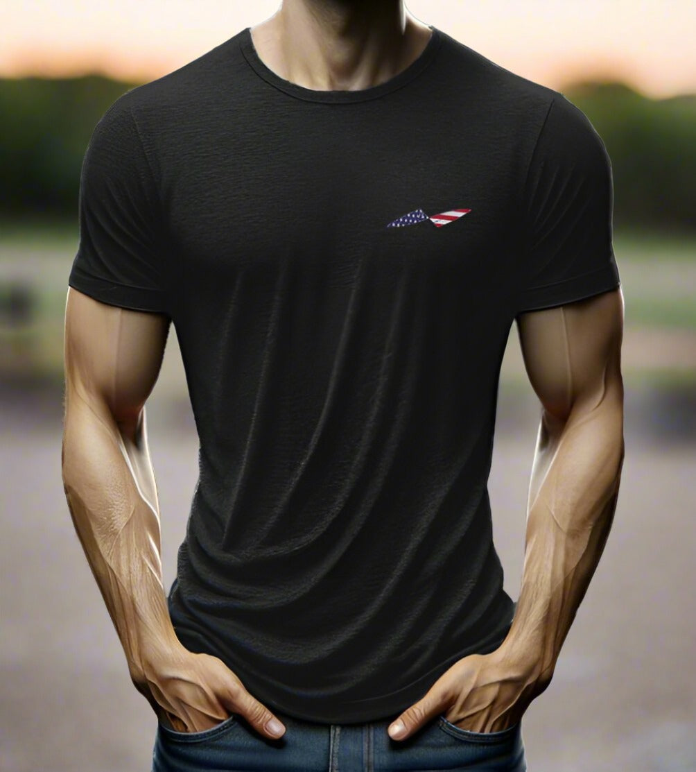 man wearing a t-shirt
