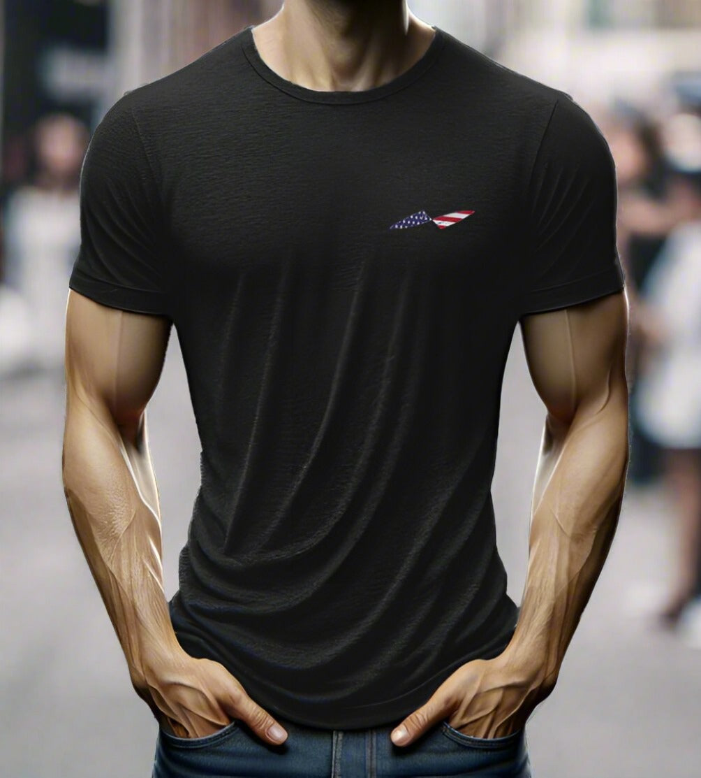 man wearing a t-shirt