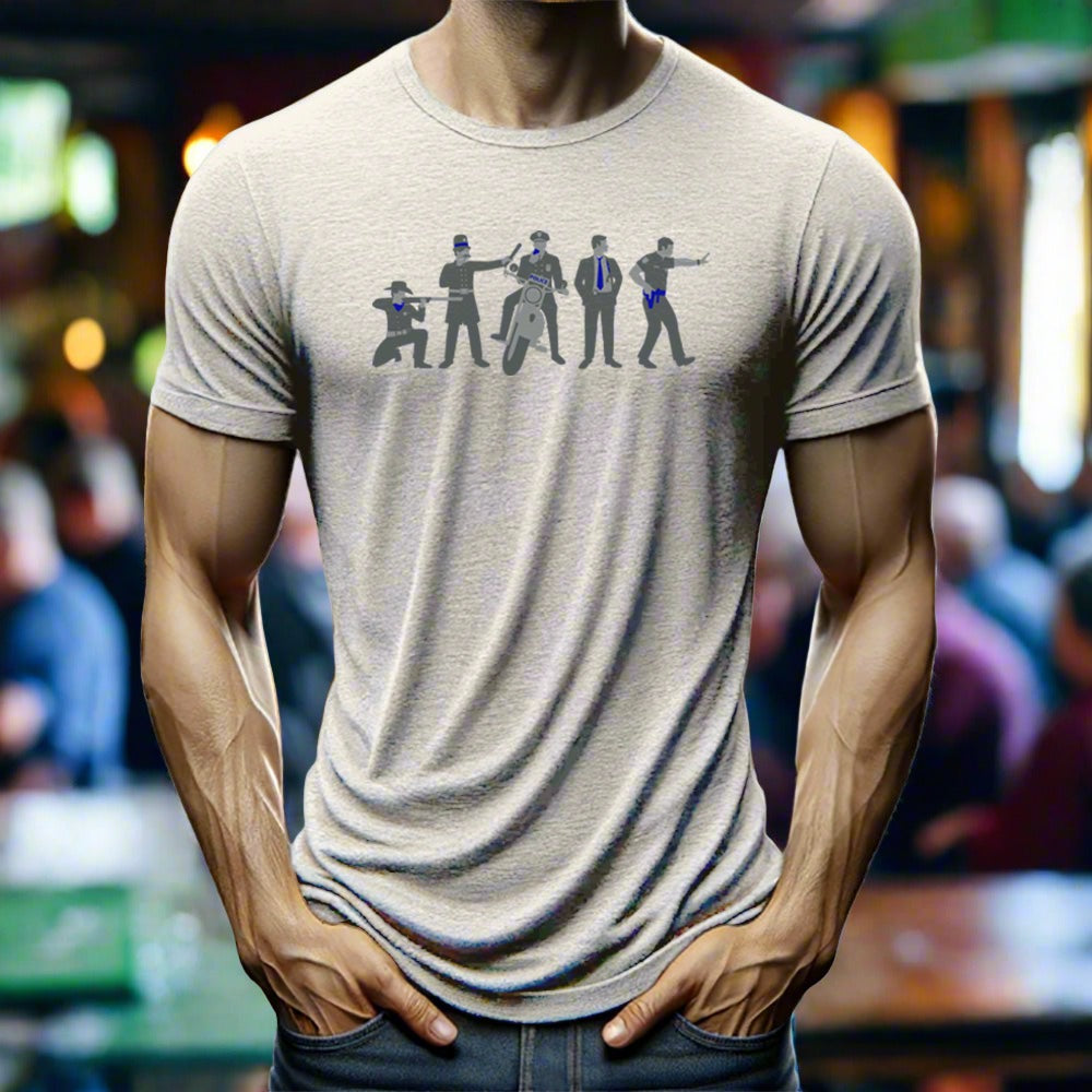man wearing a t-shirt