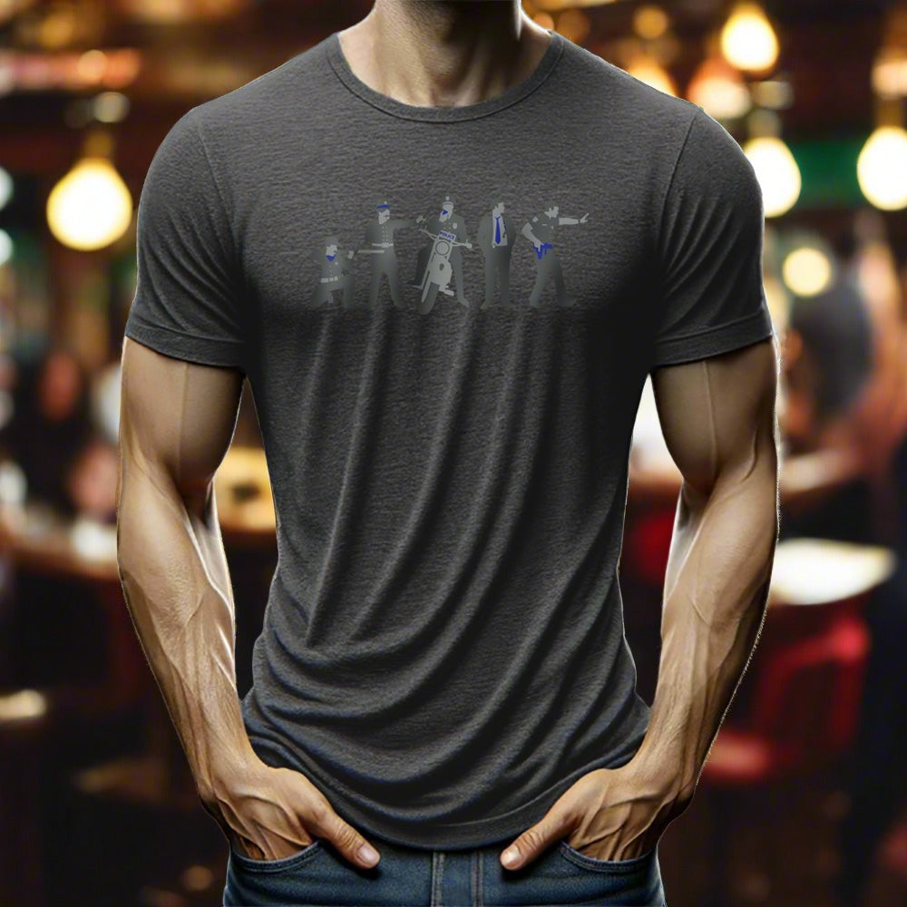 man wearing a t-shirt