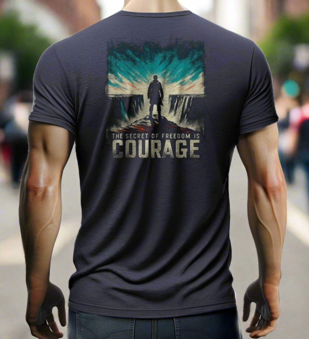 man wearing a t-shirt