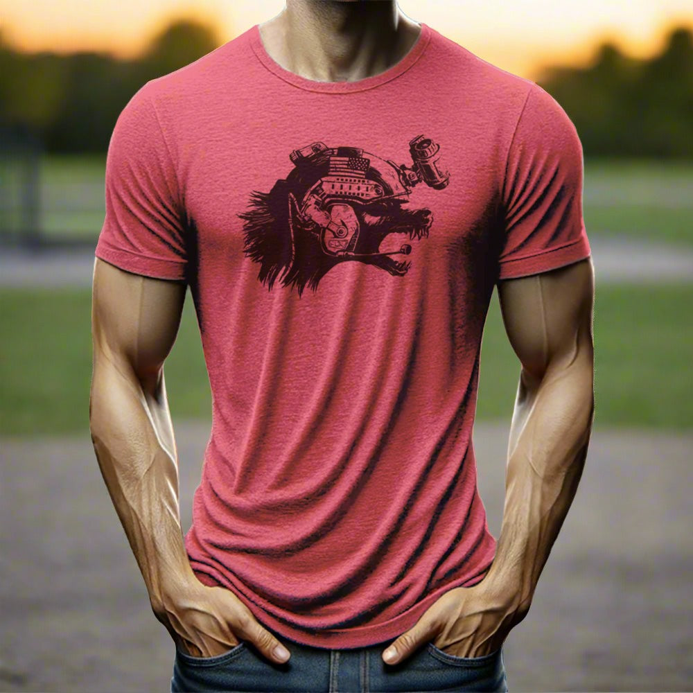 man wearing a t-shirt