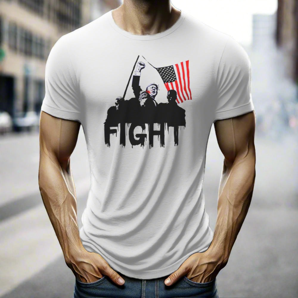 man wearing a t-shirt