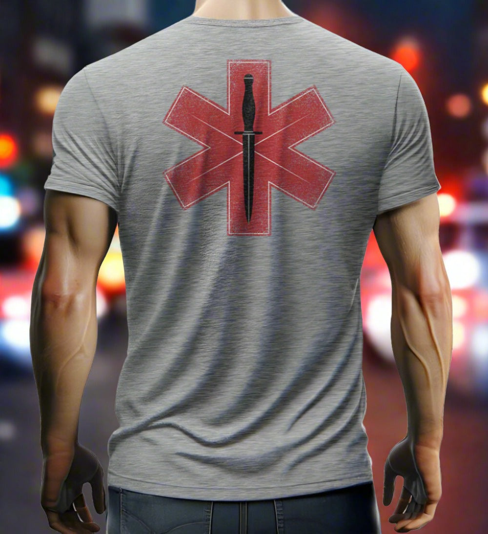 man wearing a t-shirt