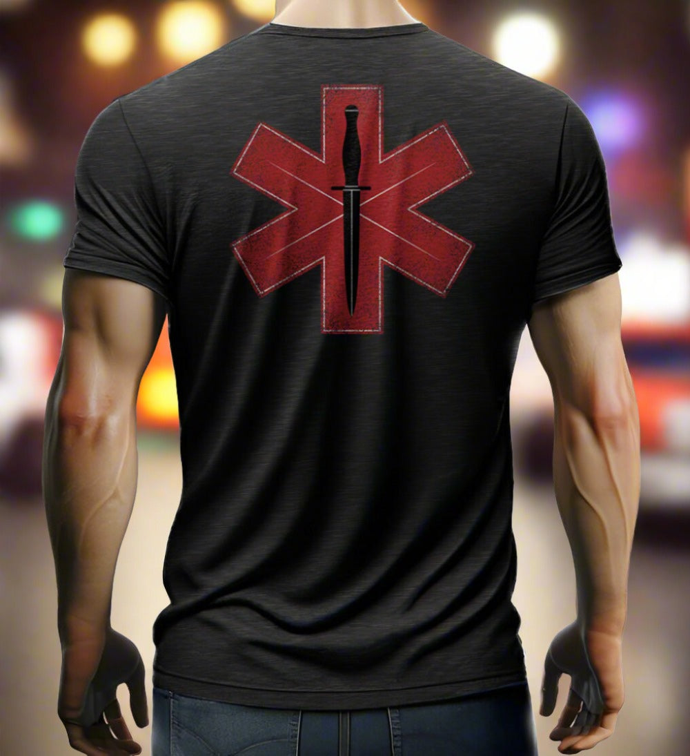 man wearing a t-shirt