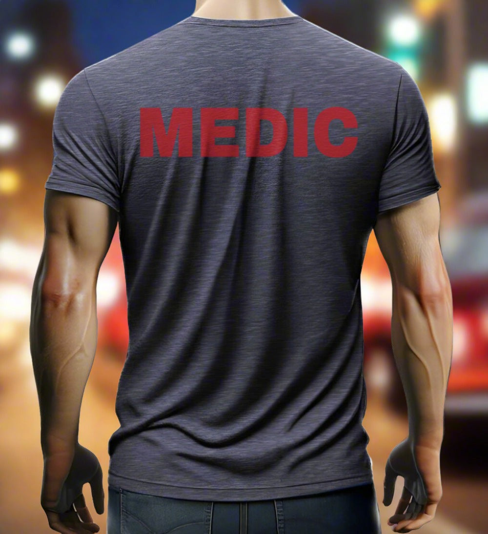 man wearing a t-shirt