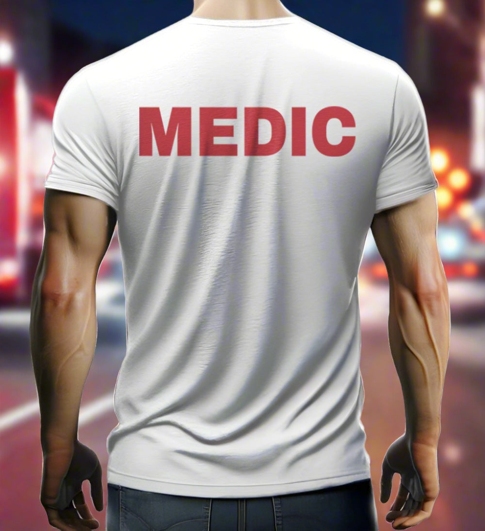 man wearing a t-shirt