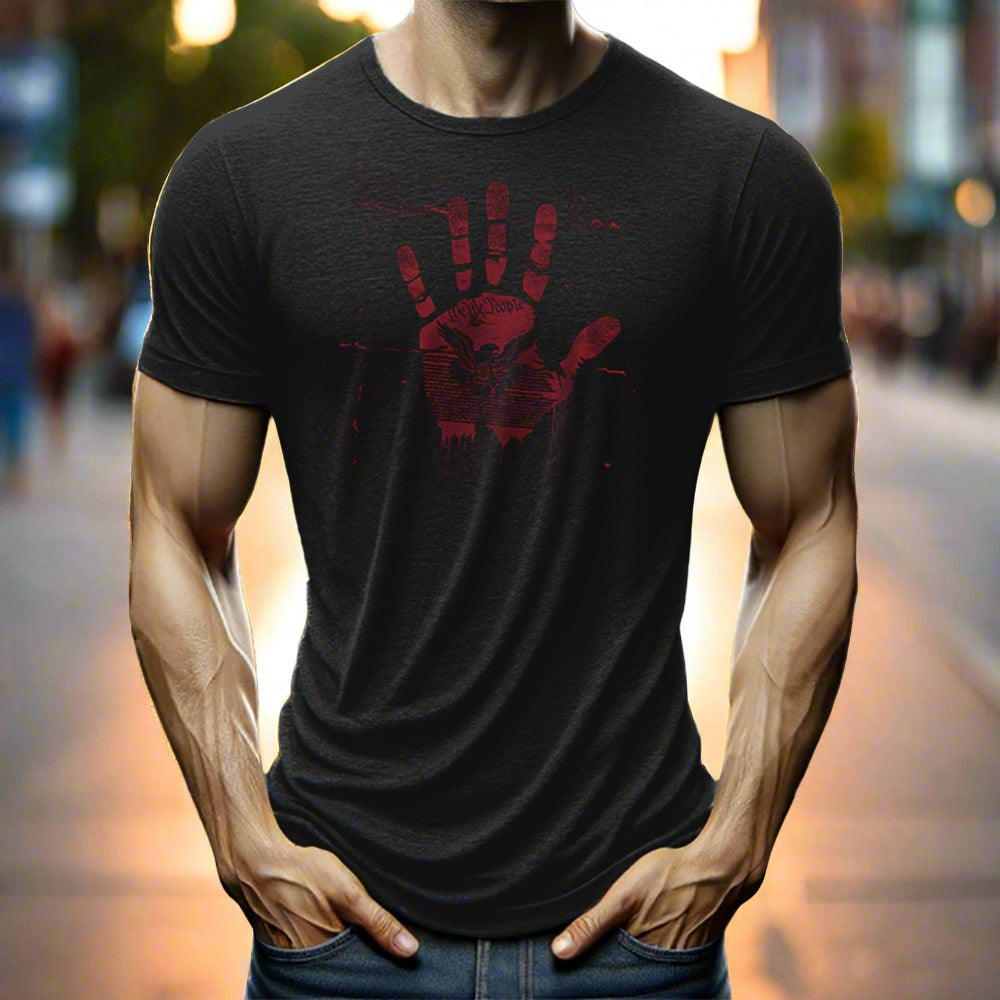 man wearing a t-shirt