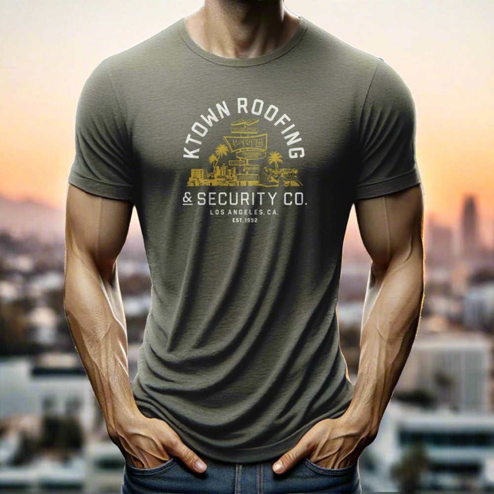 man wearing a t-shirt