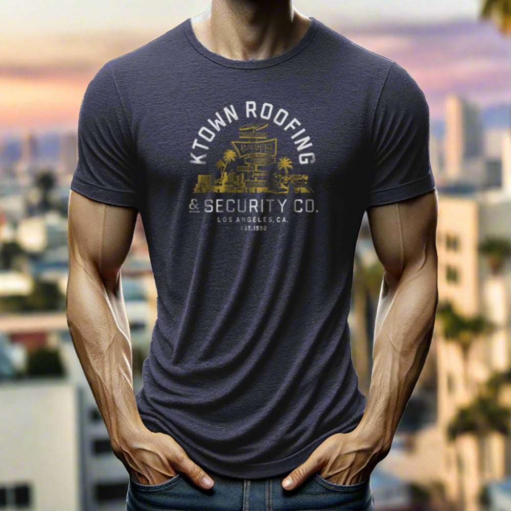 man wearing a t-shirt