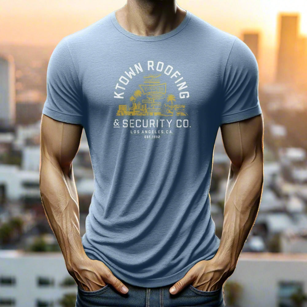 man wearing a t-shirt