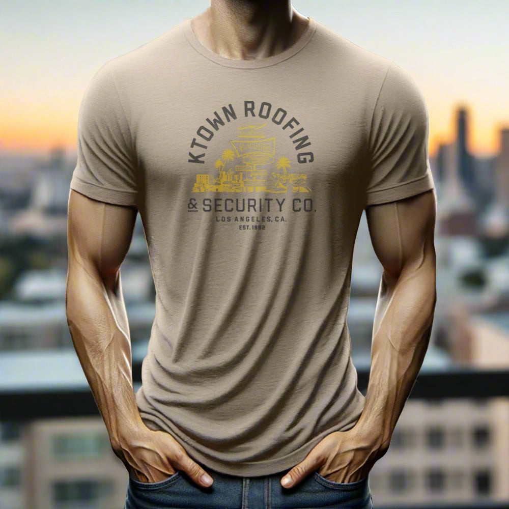 man wearing a t-shirt
