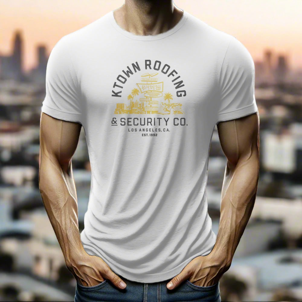 man wearing a t-shirt