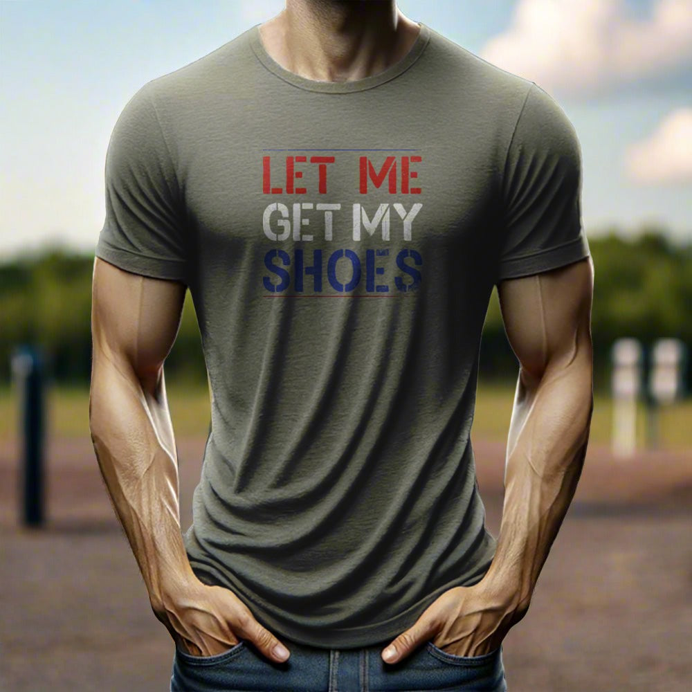 man wearing a t-shirt