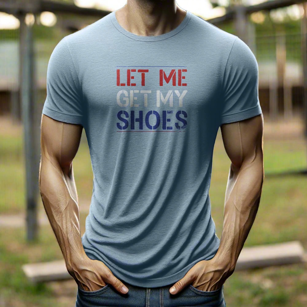 man wearing a t-shirt